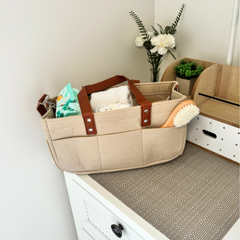 LuxeLittleOne™️ Slimline Nappy Caddy